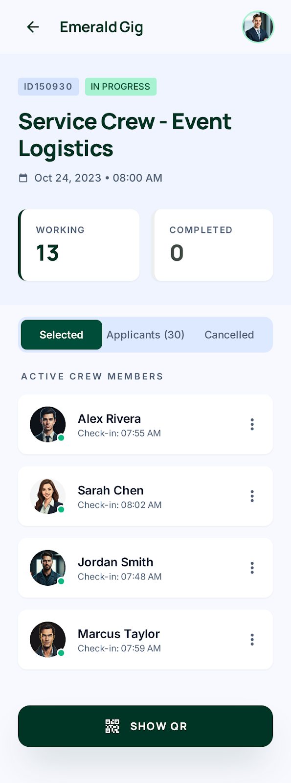 Freelancer & Hirer Gig-Economy Platform Migration screenshot 9