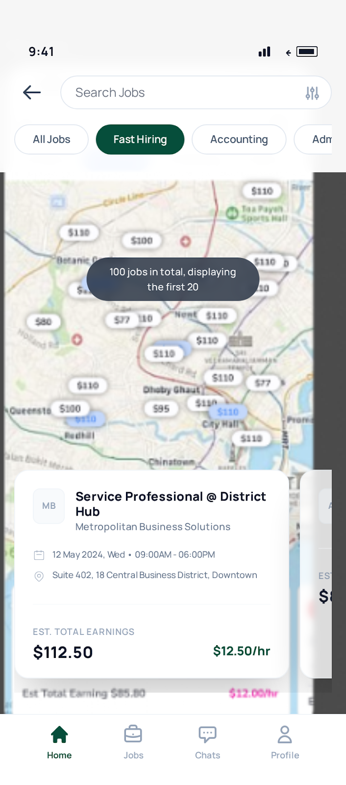 Freelancer & Hirer Gig-Economy Platform Migration screenshot 2